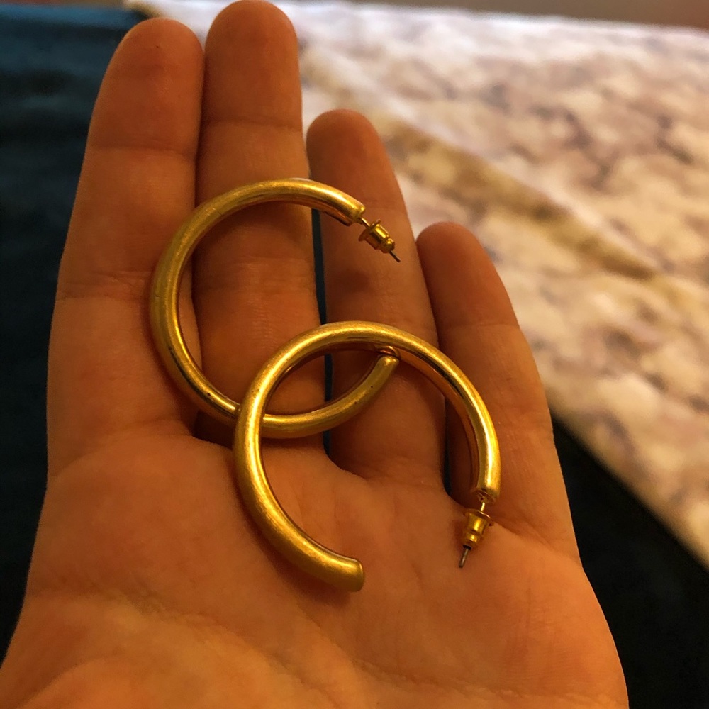 H&M Gold Hoop Earrings